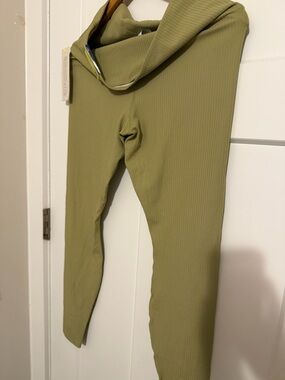 all in motion Olive Green Ribbed Leggings